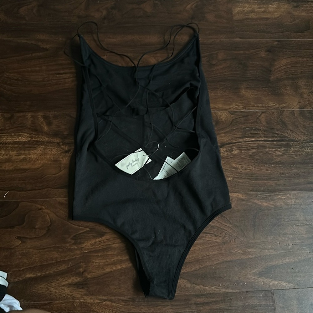 Open back bodysuit